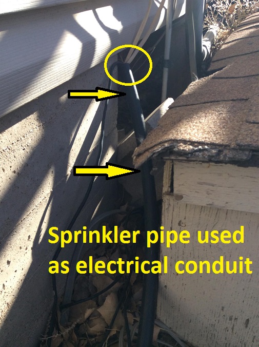 Electrical-inappropriate-conduit-material
